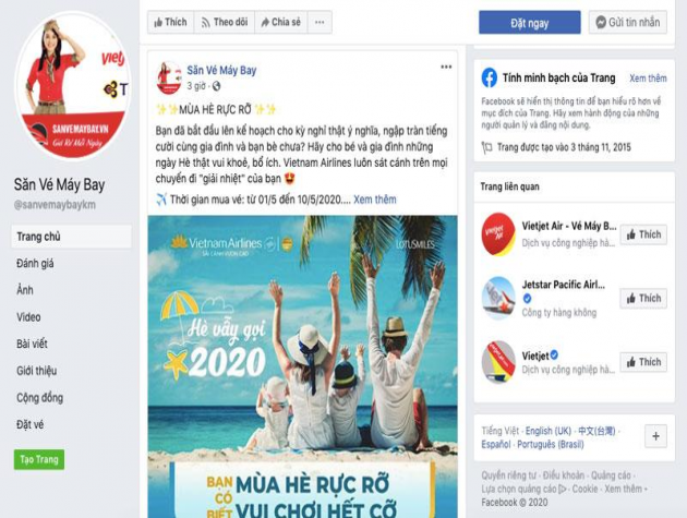 Phương Pháp Quảng cáo bán vé máy bay Hiệu Quả